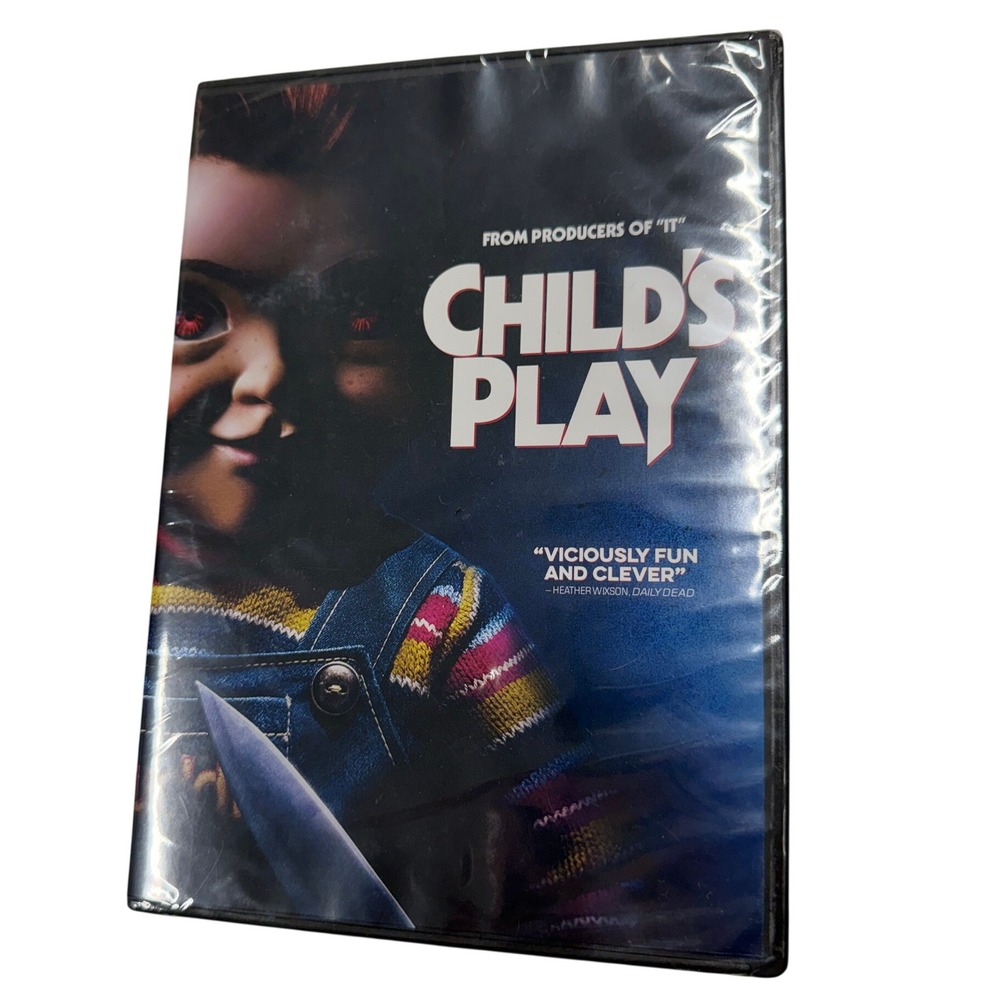 Child's Play DVD 2019 Horror Movie Remake Aubrey Plaza Mark Hamill New Sealed